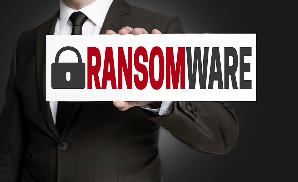 Ransomware Businessman