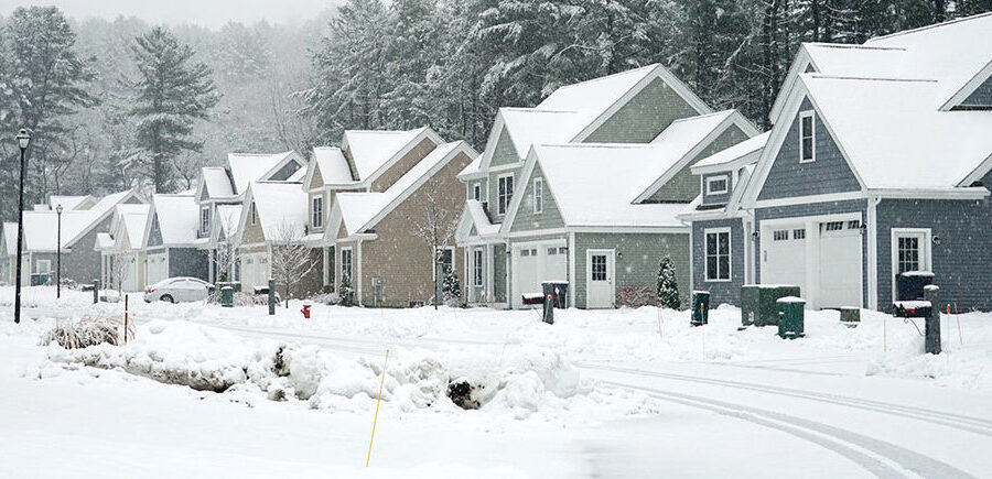 Buying a house in winter can have Its advantages