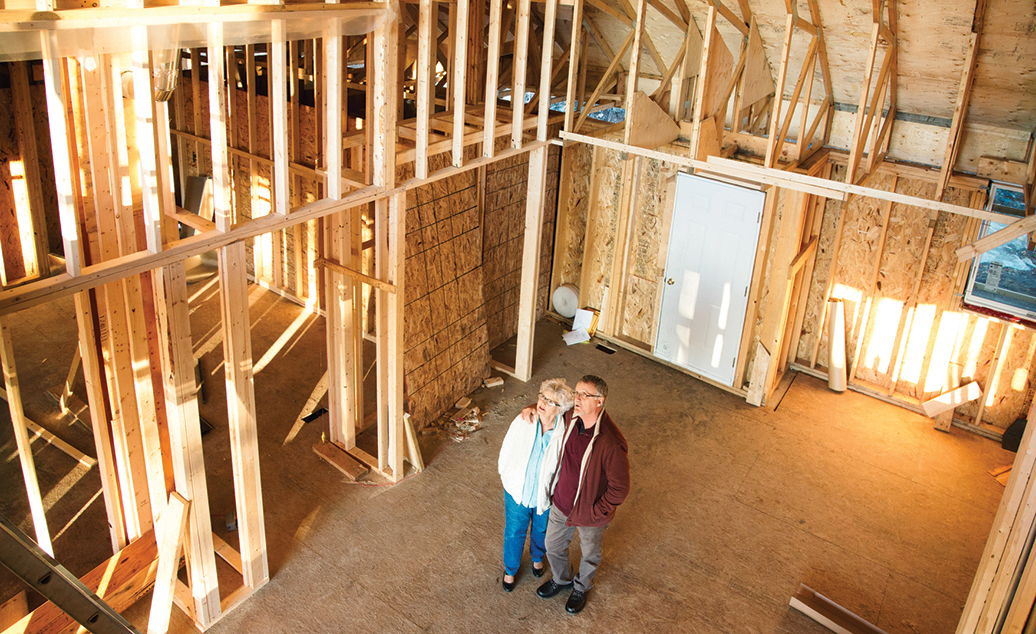 Blog Feature Image_Senior Couple Visiting Construction Site Of New Home