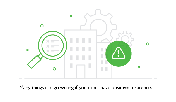 Article Illustration: Many things can go wrong if you don't have business insurance.