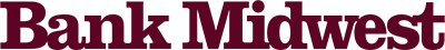 Bank Midwest logo representing the financial institution and insurance services